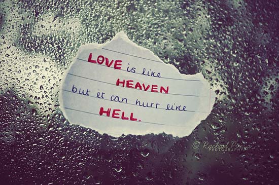 hurts like hell 16 Awesome Love Quotes Pictures