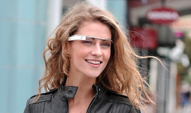 Woman Wearing Google Glasses The Future of the Eyewear Industry